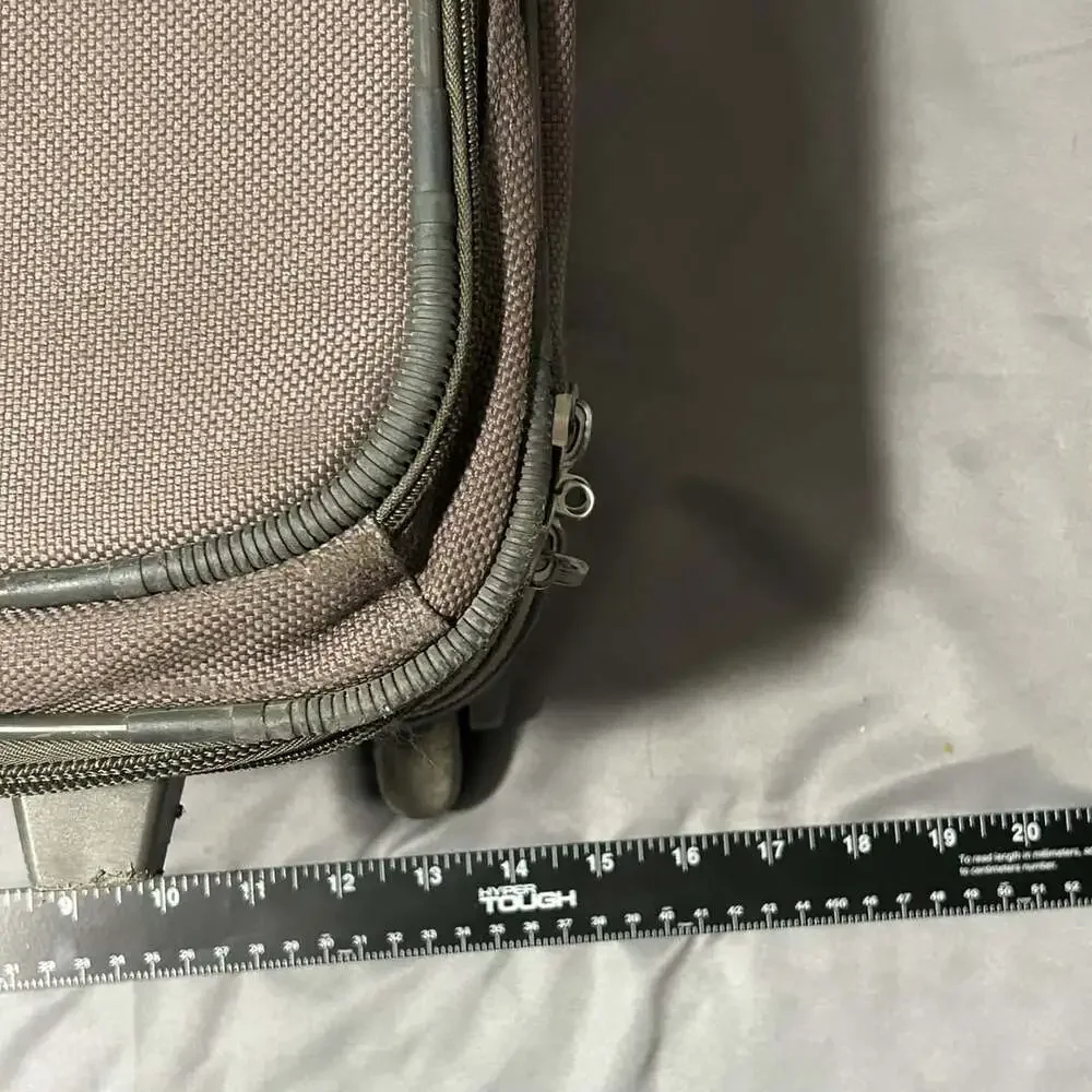 Delsey Grey Softside Rolling Carry-On Luggage